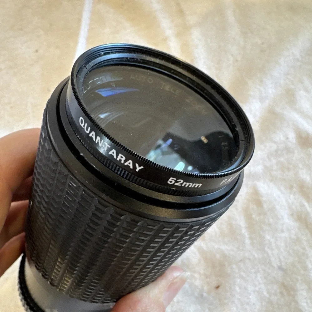 Ozunon MC Auto Tele Zoom f/1:4.5 75-200mm For Canon Lens With Bag Tested